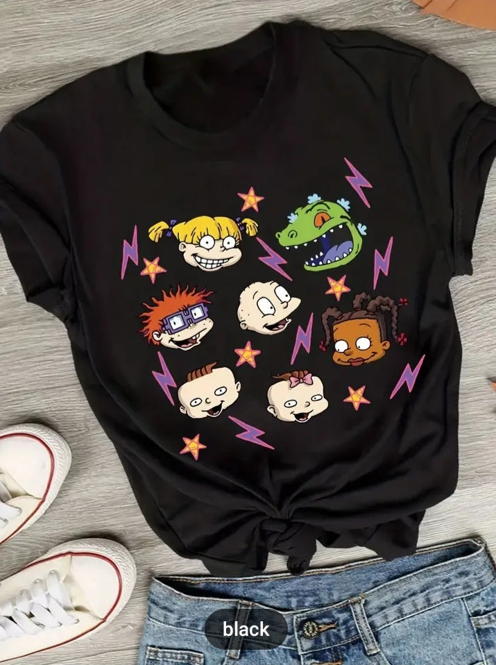 Rugrats Black Tshirt