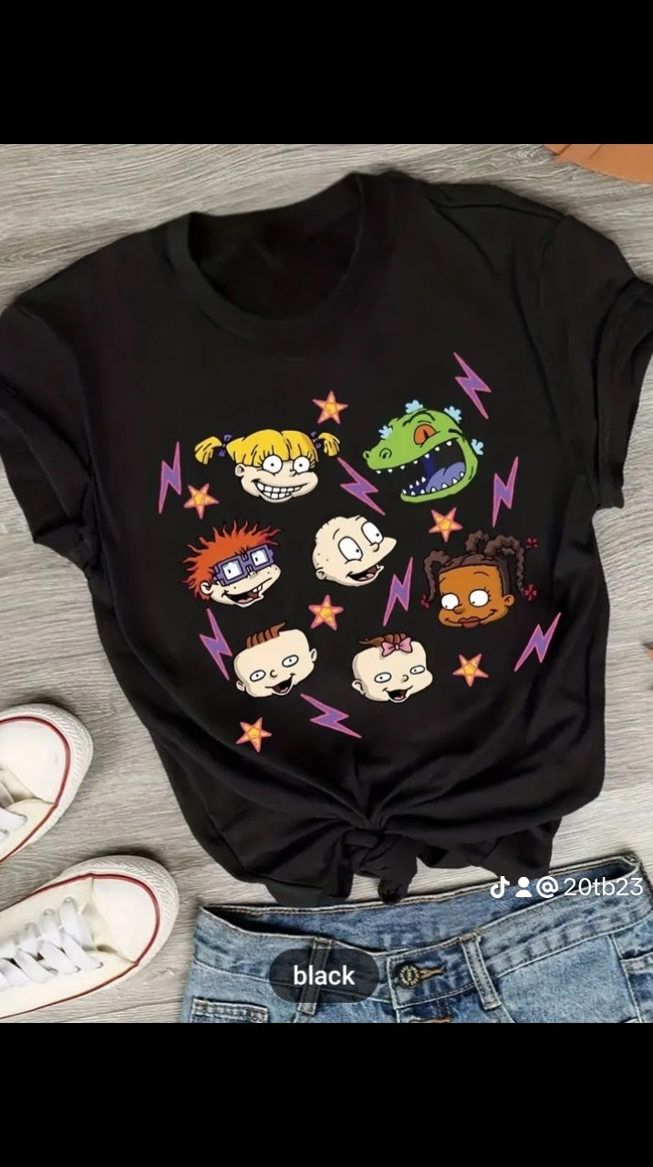 Rugrats Black Tshirt